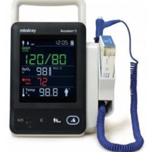Accutorr 3 Spot Check Vital Sign Monitor NIBP w/ Nellcor OxiMax SpO2 and SmarTemp