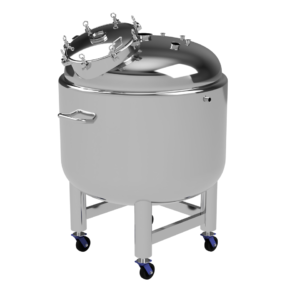 Lab 1500L Stainless Steel Jacketed Storage Vessel